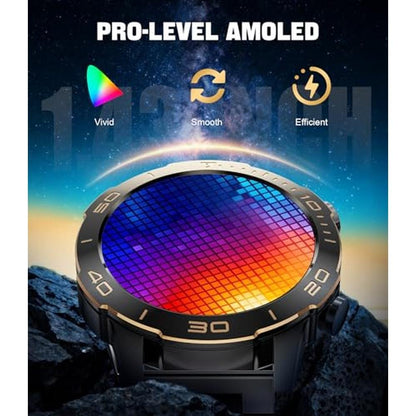 Men Watches: Luxury Smartwatches for Android iPhone – Side View