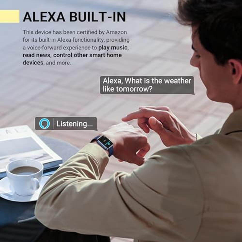 Watch Smartwatch: Premium USA Brand 1.8'' Fitness Tracker – Close-up Detail