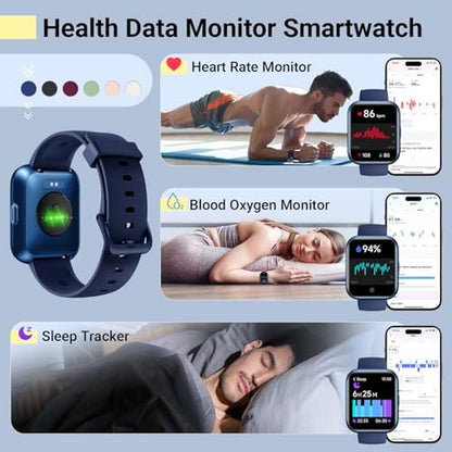 Watch Smartwatch: Premium USA Brand 1.8'' Fitness Tracker – In Use