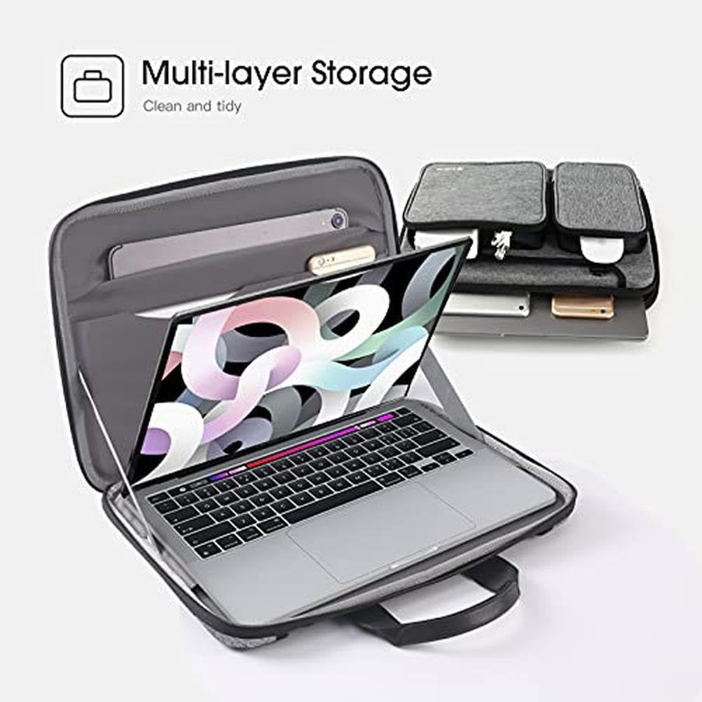 Smatree 14inch: Smatree 13-14inch Hard Laptop Carrying Case – Side View