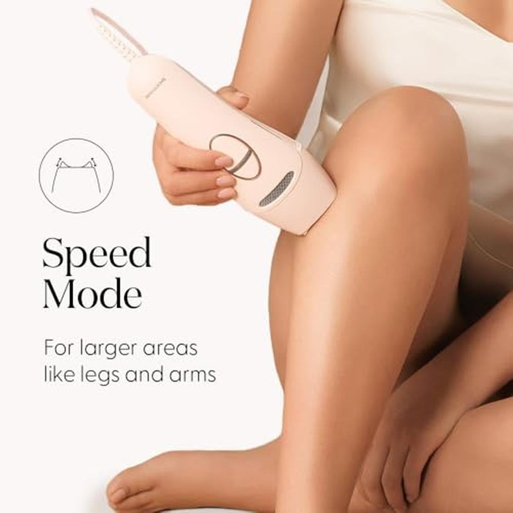 SmoothSkin Pure Switch IPL Laser Hair Removal Device – In Use