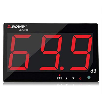 525a Meter: SNDWAY SW-525A 30-130dB Digital Sound Level – Front View
