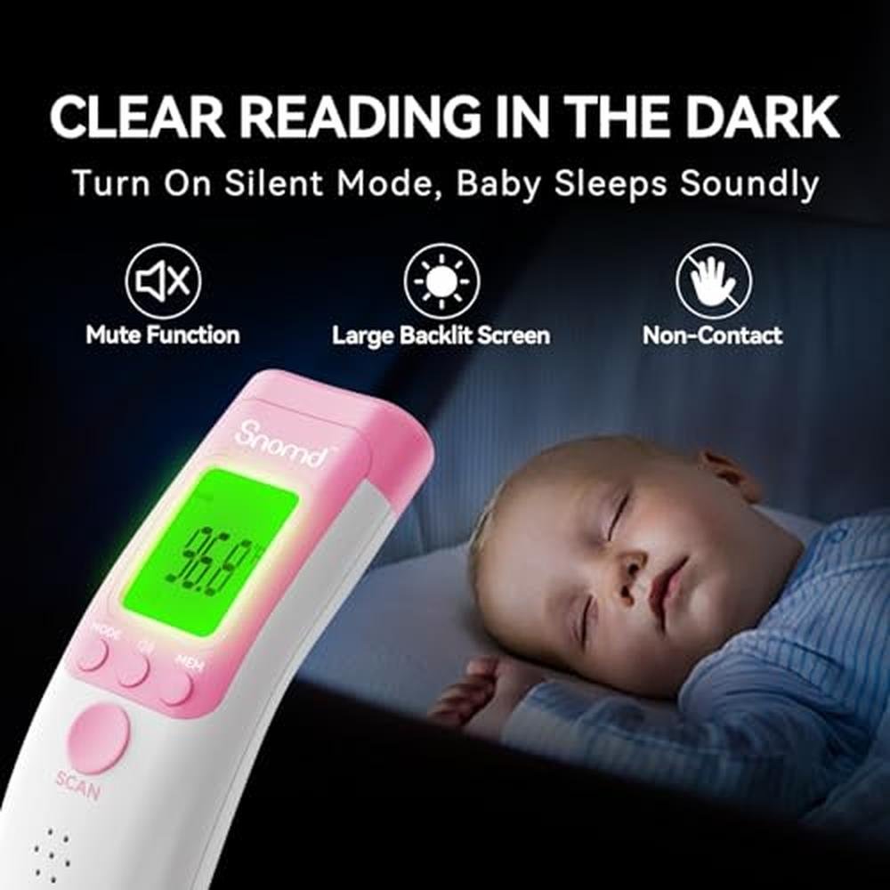 Thermometer Snomd: Snomd Digital Non-Contact Infrared – In Use