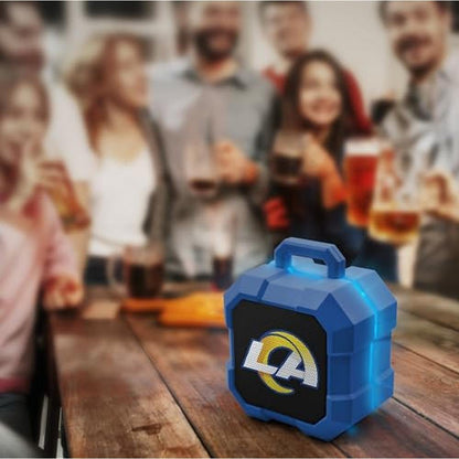 SOAR NFL Shockbox LED Wireless Bluetooth Speaker – Side View