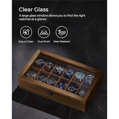 Watch Songmics: Songmics 12-Slot Watch Box – Packaging