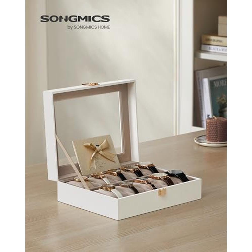 Watch Songmics: Songmics Watch Box 10 Slot – Side View