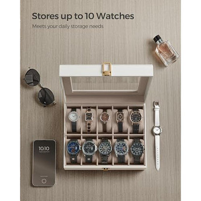 Watch Songmics: Songmics Watch Box 10 Slot – In Use