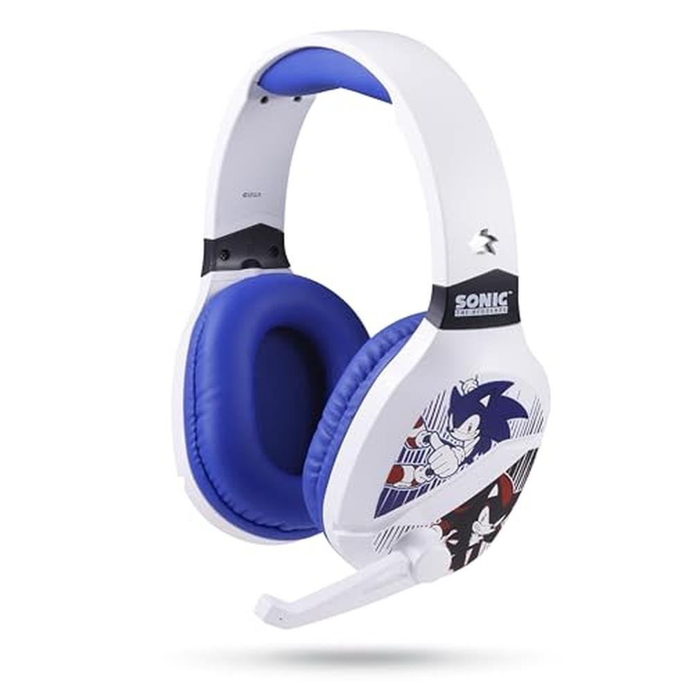 Sonic The Hedgehog Wireless Gaming Headset with Bluetooth – Front View