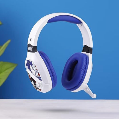 Sonic The Hedgehog Wireless Gaming Headset with Bluetooth – In Use