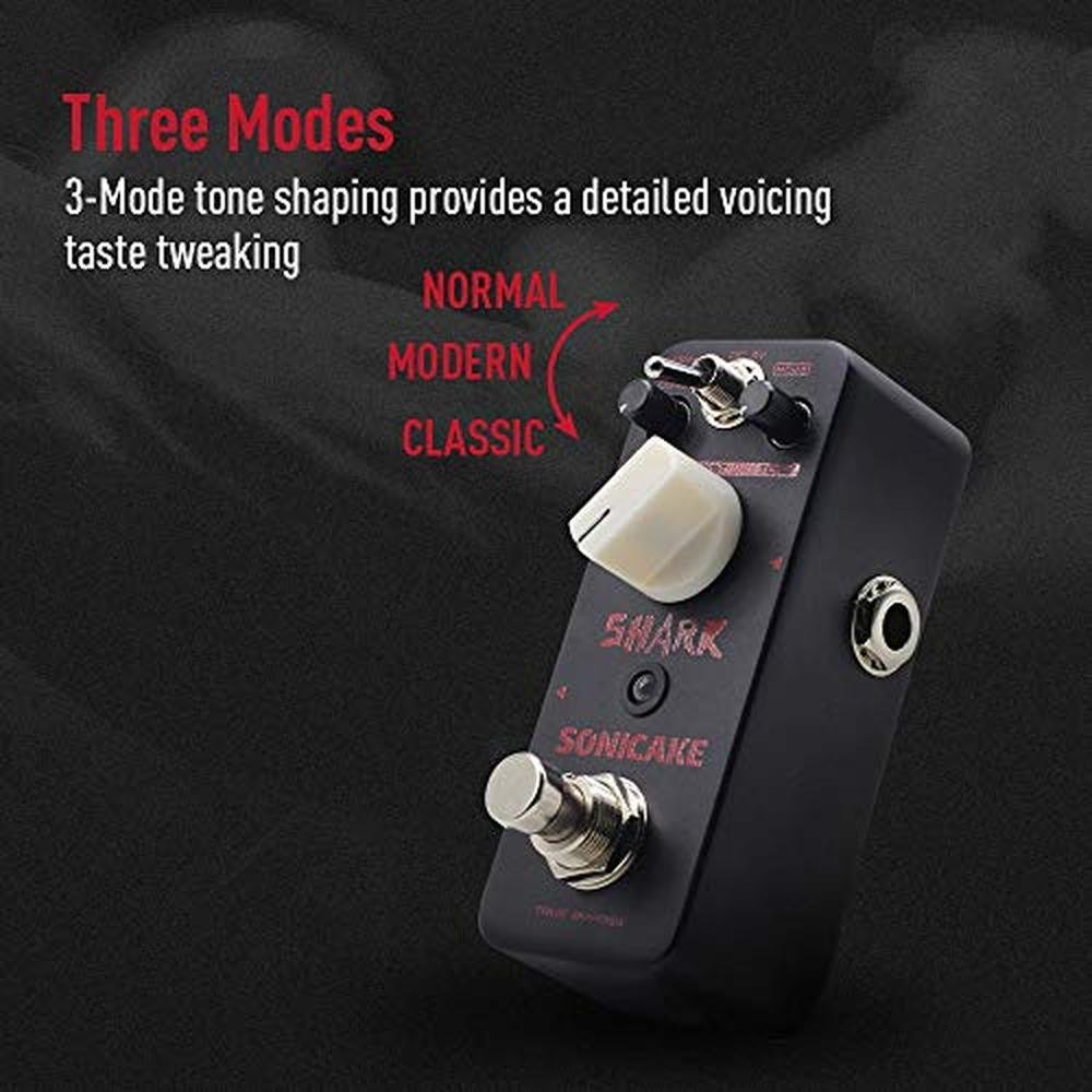 Distortion Guitar: SONICAKE 3-Mode High-Gain Distortion – Close-up Detail