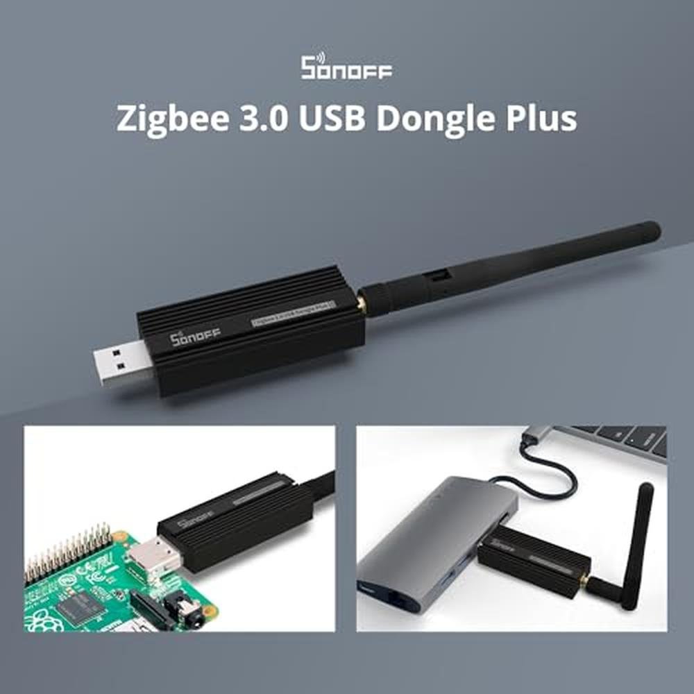 SONOFF Zigbee 3.0 USB Dongle Plus Gateway – Side View