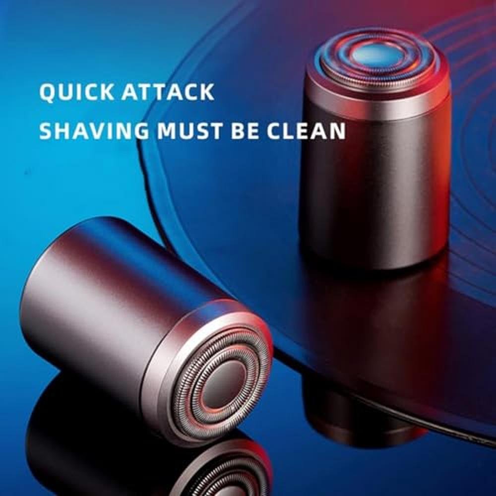 Electric Shaver: SOPAMI Mini Shaver Waterproof Rechargeable – In Use