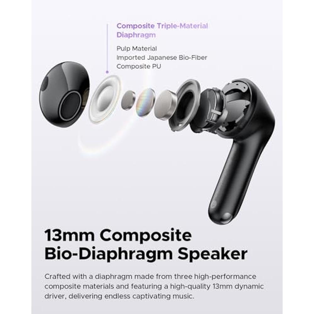 Soundpeats Air5: Premium Wireless Earbuds with Semi-In-Ear – Close-up Detail
