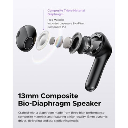 Soundpeats Air5: Premium Wireless Earbuds with Semi-In-Ear – Close-up Detail