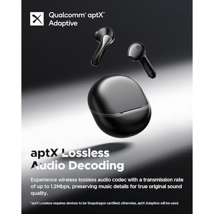 Soundpeats Air5: Premium Wireless Earbuds with Semi-In-Ear – In Use