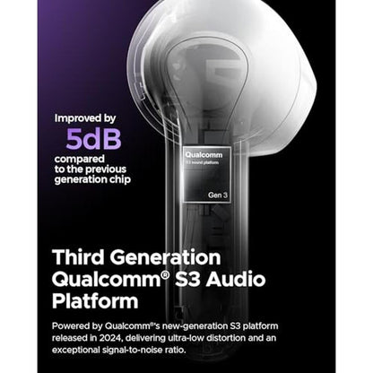 SoundPEATS Air5: Truly Wireless Semi-in-ear Earbuds – Side View