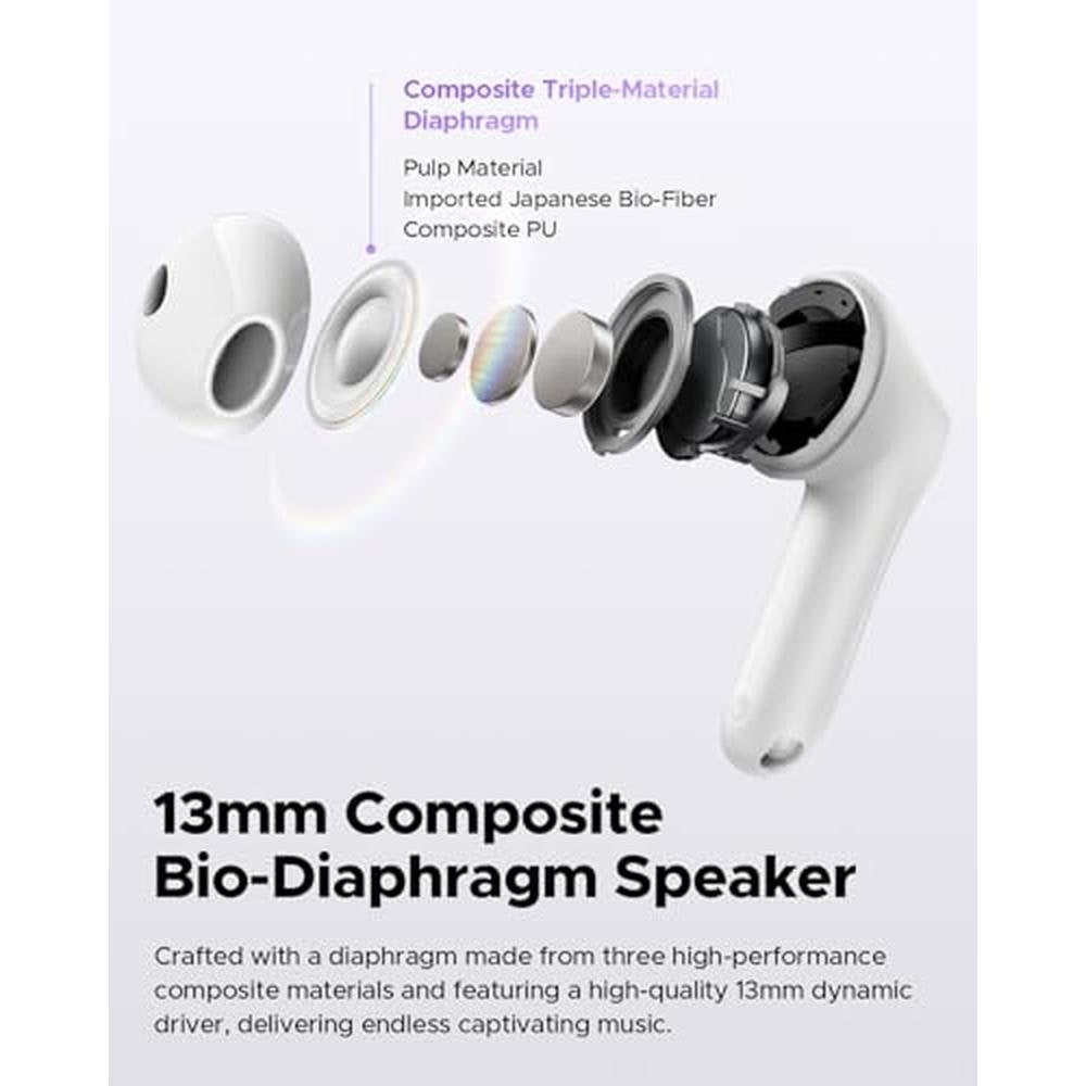 SoundPEATS Air5: Truly Wireless Semi-in-ear Earbuds – Close-up Detail