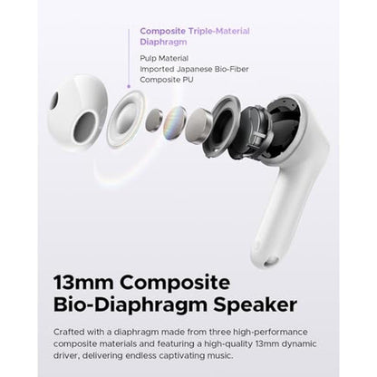 SoundPEATS Air5: Truly Wireless Semi-in-ear Earbuds – Close-up Detail