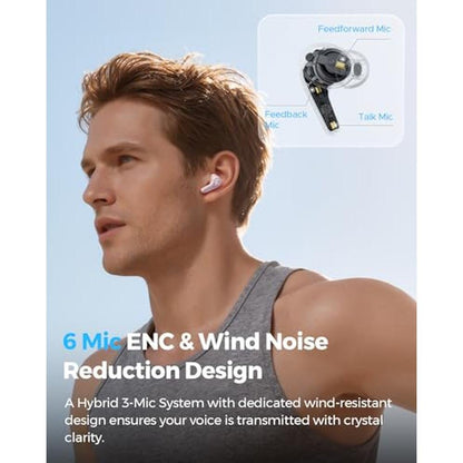 SoundPEATS C30 Hybrid ANC Earbuds – Close-up Detail