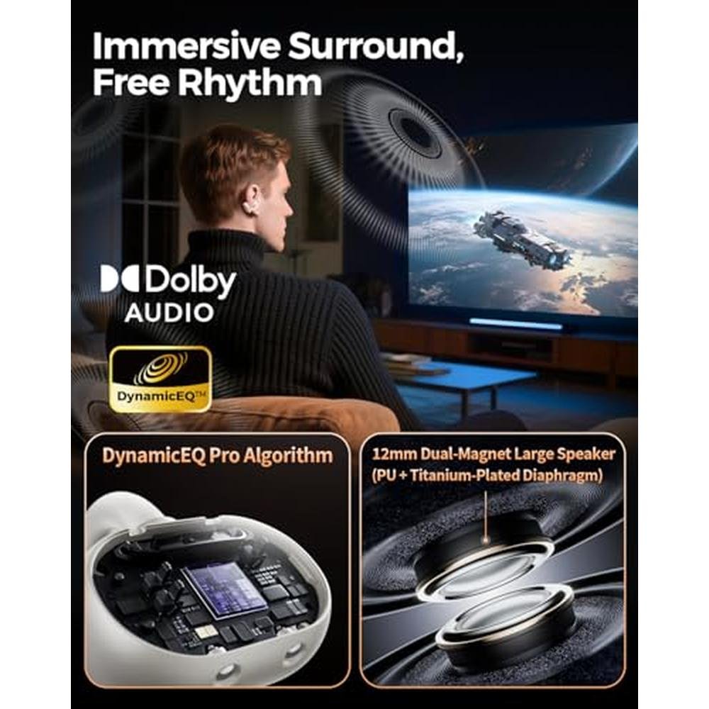 SoundPEATS Clip1 Ultra Comfort Open Ear Clip-On Earbuds – Packaging