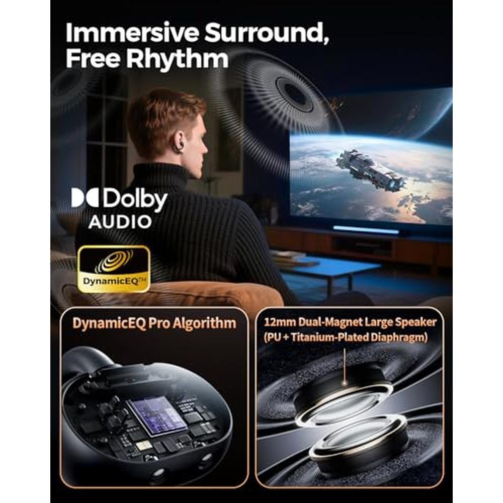 SoundPEATS Clip1 Ultra Comfort Open Ear Clip-On Earbuds – Packaging