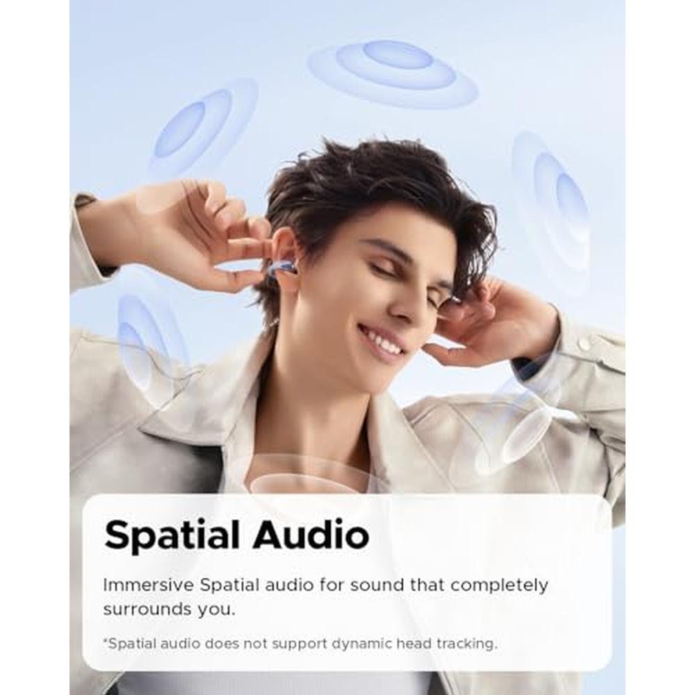 SoundPEATS PearlClip Pro Clip-on Earbuds in Vibrant Purple – Packaging