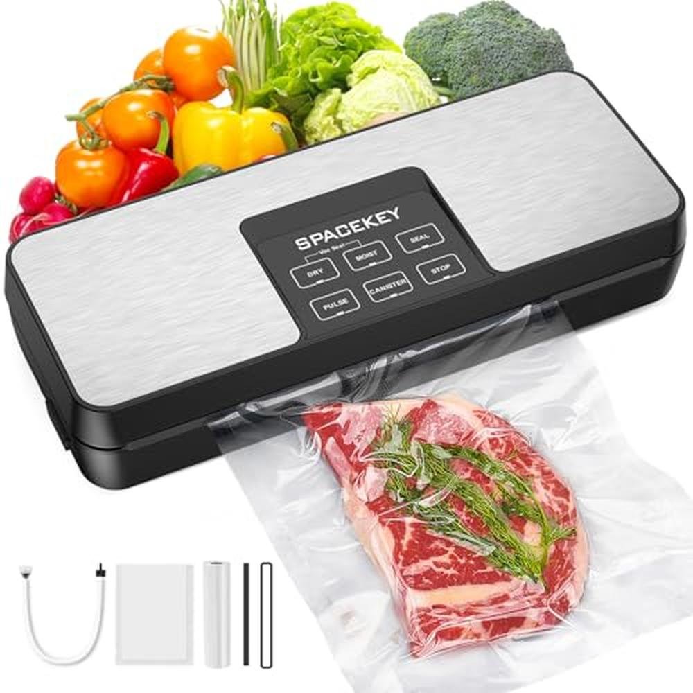 Vacuum Sealer: SPACEKEY 85Kpa Food Vacuum Machine – Front View