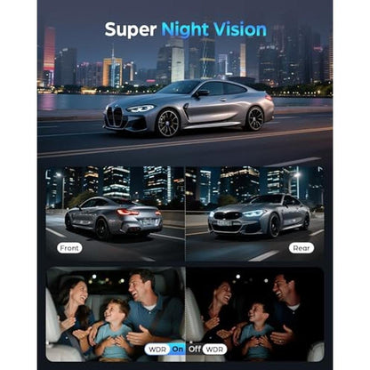 Dash Cam: SPRLEAF HD13 4K+4K Dual Dash Camera – Close-up Detail