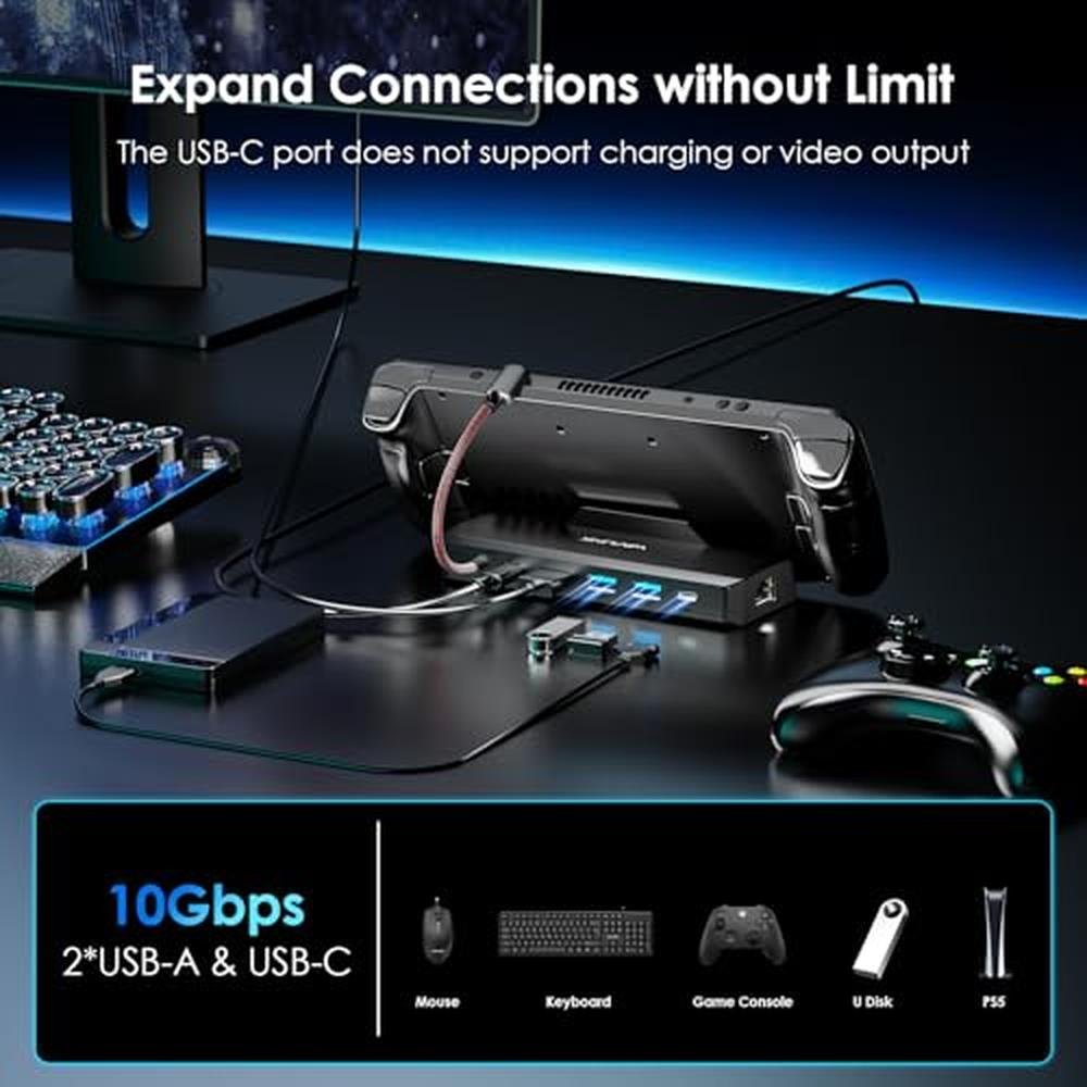 Steam Deck: Wavlink 6-in-1 Docking Station – Packaging