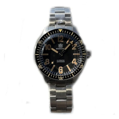 Steeldive SD1962V: Steeldive SD1962V Black Ceramic Bezel – Front View