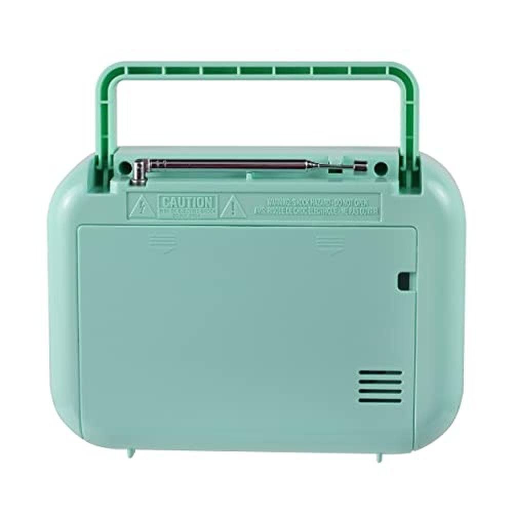 Studebaker Mint Green Vintage Home Portable Retro AM/FM – In Use