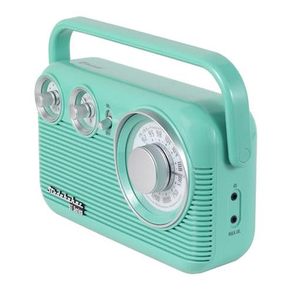Studebaker SB2003BT: Bluetooth Retro Portable AM/FM Radio – In Use