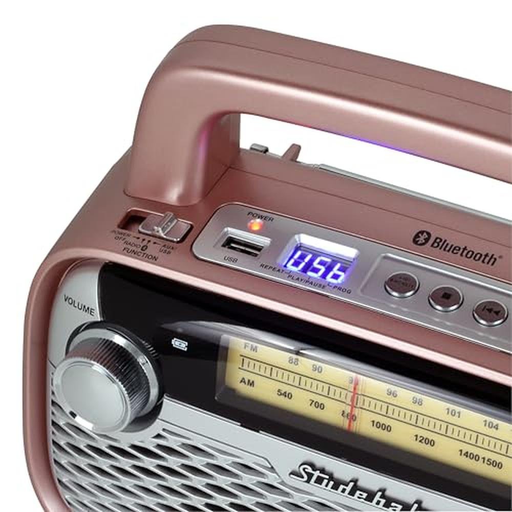 Studebaker SB2006 Bluetooth Speaker – Close-up Detail