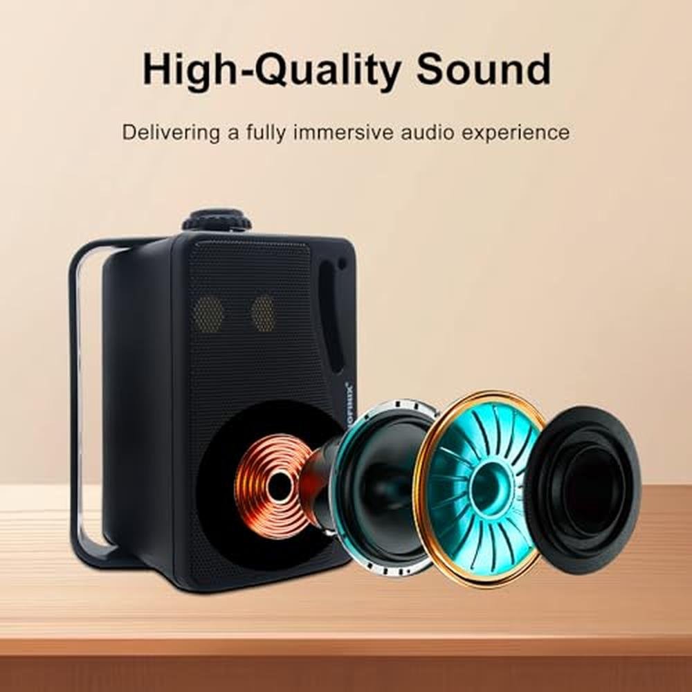 Speakers StudioFinix: StudioFinix 3.5 Inch Outdoor – Close-up Detail