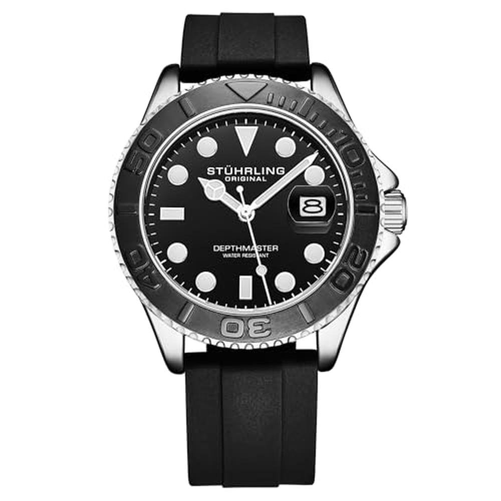 Stuhrling Original Depthmaster 4072 – Front View