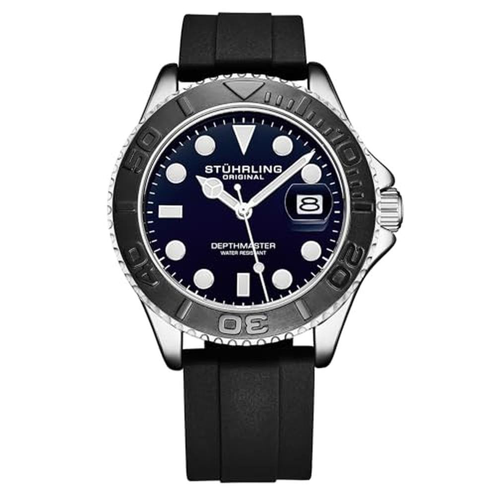 Stuhrling Original Depthmaster 4072 – Front View