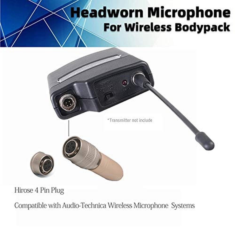 Sujeetec Microphone: Sujeetec Headset Headworn Earset – Close-up Detail