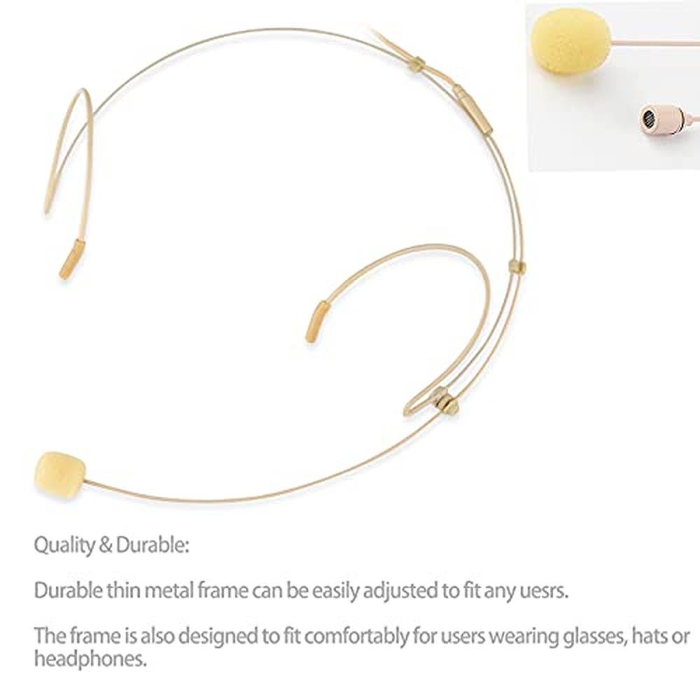 Sujeetec Microphone: Sujeetec Headset Headworn Earset – In Use