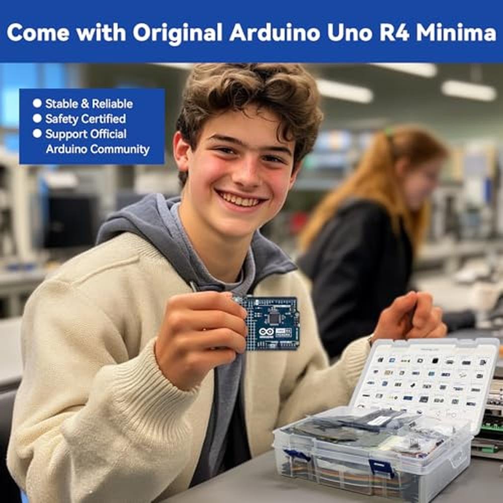 Original Arduino Uno R4 Minima – Side View