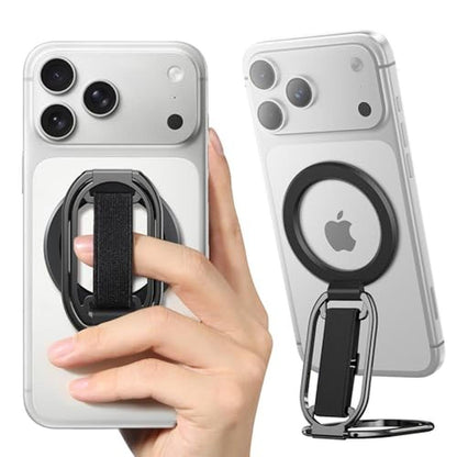 MagSafe Phone Grip: SUPERONE 4-in-1 MagSafe Phone Holder – Front View
