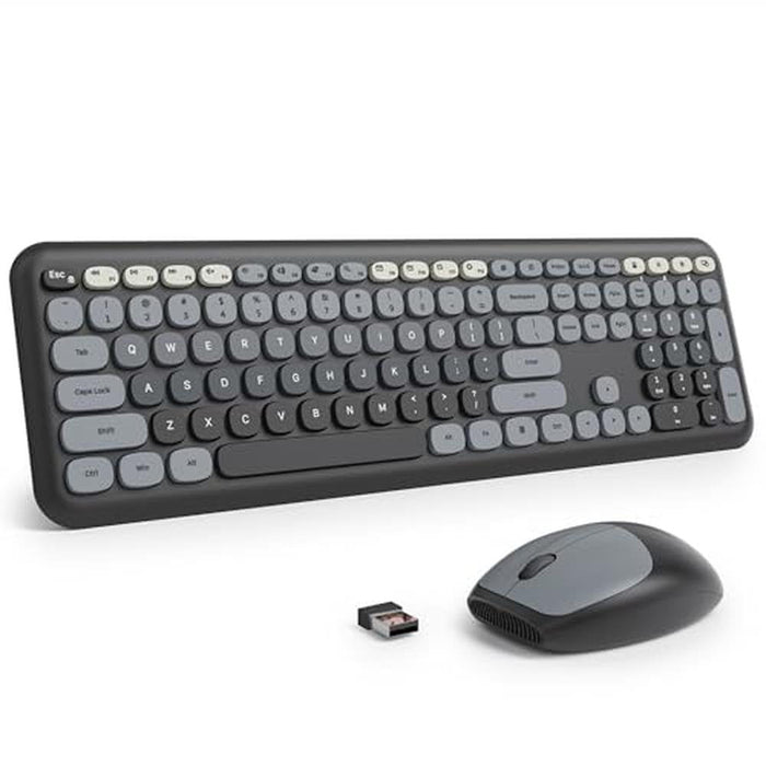 Surmen Cute Keyboard and Mouse Wireless – Front View