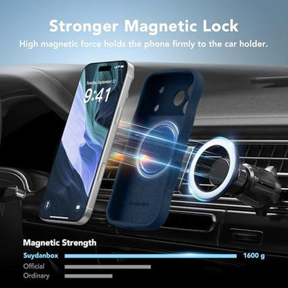 iPhone Case: SuydanBox Magnetic for iPhone 17 Pro Max Case – Close-up Detail