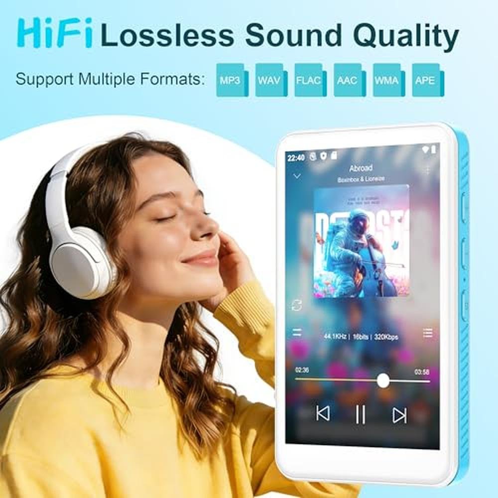 SWOFY 160GB MP3 Player with Bluetooth and WiFi D08 Music – Packaging