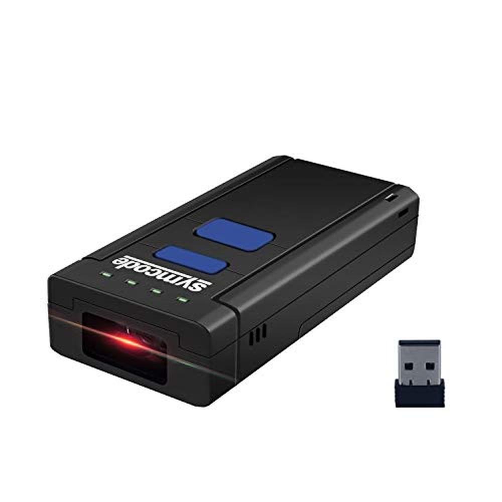 Bluetooth Barcode Scanner: Symcode Wireless 2.4GHz Portable – Front View