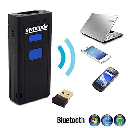 Bluetooth Barcode Scanner: Symcode Wireless 2.4GHz Portable – In Use