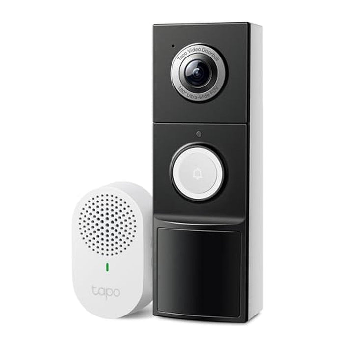 Tapo Wired: Tapo 2K Wired or Battery Powered Smart Video – Front View