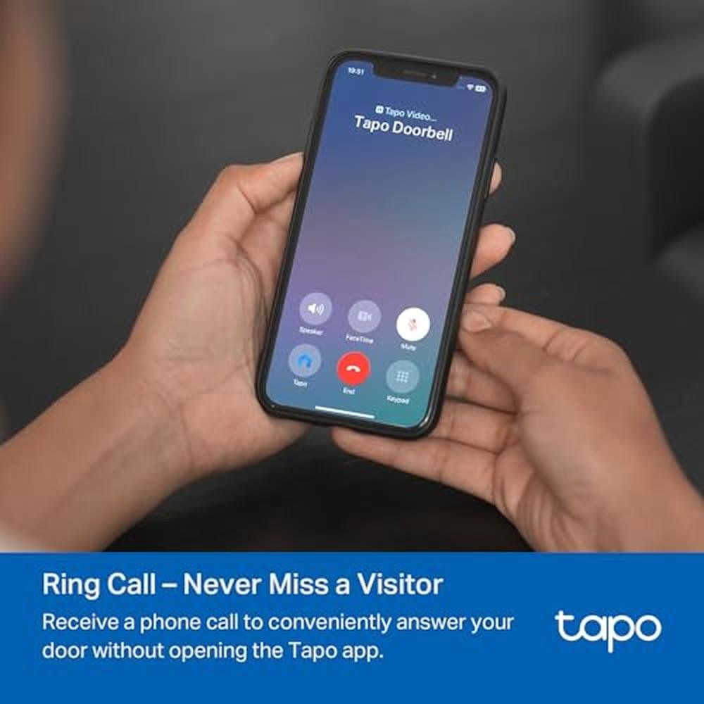Tapo Wired: Tapo 2K Wired or Battery Powered Smart Video – In Use