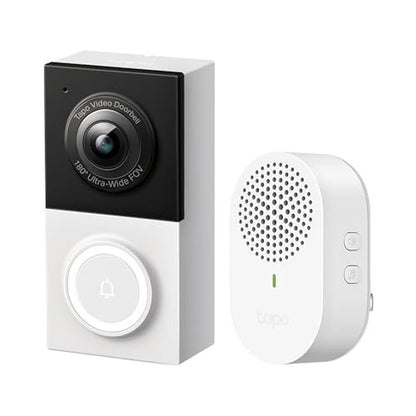 Tapo Wired: Tapo 2K Wired Smart Video Doorbell – Front View