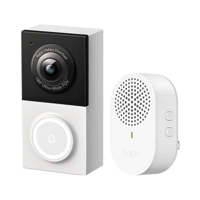 Tapo Wired: Tapo 2K Wired Smart Video Doorbell – Front View