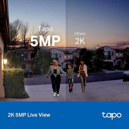 Tapo Wired: Tapo 2K Wired Smart Video Doorbell – Side View